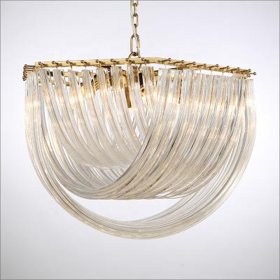 China LED Luxury Round Crystal Chandelier Modern Crystal Chandelier Fixture Empire Style for sale