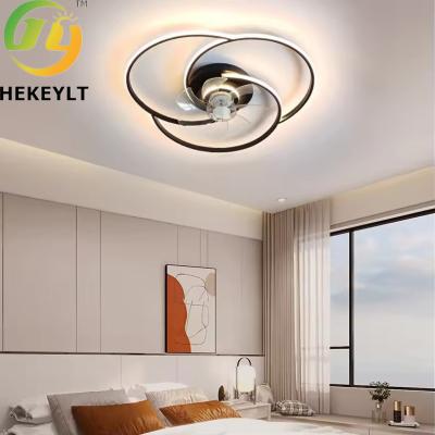 China Modern Simple High Color Rendering Eye Protection Strong Wind Silent Ceiling Fan Lamp for sale