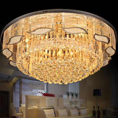 China Stylish Luxury Modern Crystal Ceiling Light For Home Design Wedding Hotel for sale