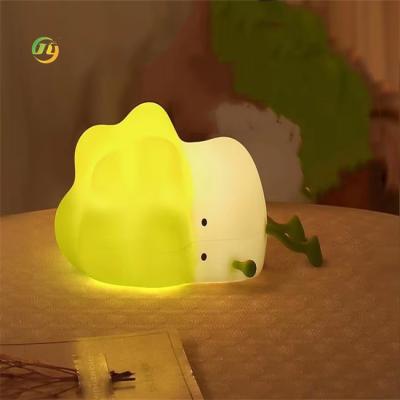 Chine JYLIGHTING Jolie conception dessin animé Lumière douce Silicone Sécurité Porte-téléphone Lumière de nuit Lumière de chevet Lumière d'étude à l'intérieur à vendre