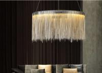 China 60W Creative Tassel Chain D50cm Cord Length 100cm Modern Pendant Light for sale