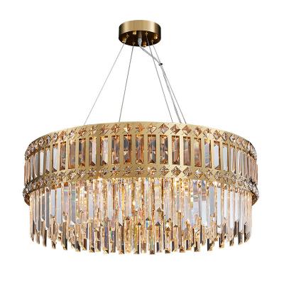 China Moderne van de het Plafond Lichte Inrichting van Luxecrystal chandelier contemporary flush mount van de de Regendruppel moderne stijl lichte cad lay-out Te koop