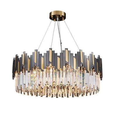 China De moderne van de het Plafond Lichte Inrichting van Luxecrystal chandelier contemporary flush mount Verlichting van de de Regendruppel Vierkante Kroonluchter Te koop