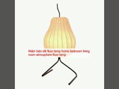 Wabi-Sabi silk floor lamp home bedroom living room atmosphere floor lamp