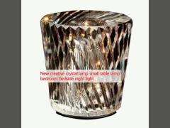 New creative crystal lamp small table lamp bedroom bedside night light