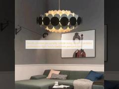Nordic creative personality simple living room chandelier postmodern light luxury bedroom pendant light