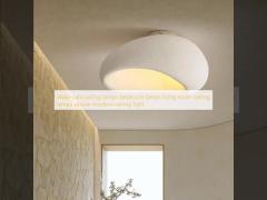Wabi-sabi ceiling lamps bedroom lamps living room ceiling lamps simple modern ceiling light