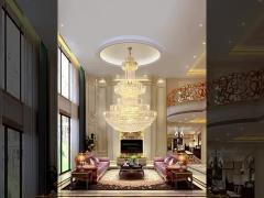 JYLighting Luxury Large LED Chandelier Contemporary Magnificent Crystal Pendant Light for Home and R