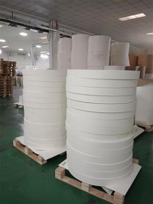 China White Paper Cup Bottom Roll 50mm-1100mm For Making Paper Cup for sale