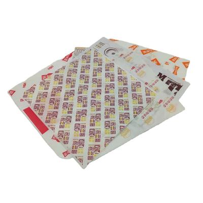 China Sandwich Hamburger Food Wrapping Paper Greaseproof Printing Waterproof for sale