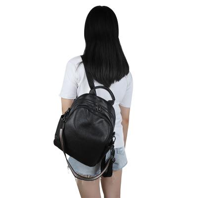 China 2022 new first layer cowhide waterproof backpack women's leather women's backpack for sale