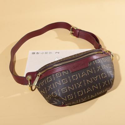 China New Arrival Large Capacity PVC Waterproof High Quality Leather Waist Bag For Women Cross - Body Women Bags for sale