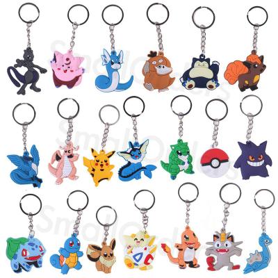 China Promotion Item Custom Logo Personalized Key Rings 2D PVC Rubber Keychain Llaveros Keychain Soft PVC Keychain Accessories Deco for sale