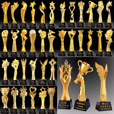 China Customized cp acrylic crystal wood trophy world soccer champion league award medals and trophies farming promotional item for sale