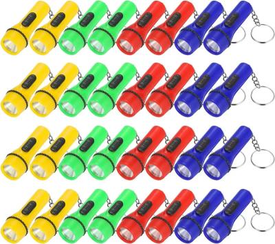 China Key Flashlights Chain Mini LED Flashlights Promotional Flashlight Assorted Colors Lamp Torch Led Taschenlampe Promotional Flashlights for sale