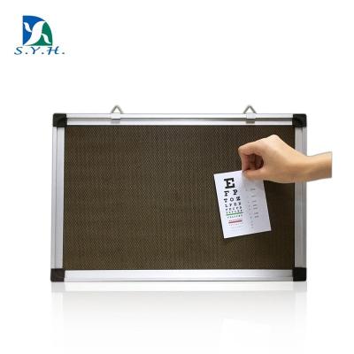 China Magnetic message board bulletin note board with aluminum frame for push pins and magnets for sale