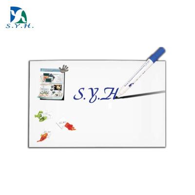 China Peel And Stick Whiteboard Removable Magnetic Sheet Dry Erase Stickers 30*45/45*60/60*90/70*100/100*120/100*150/100*180 for sale