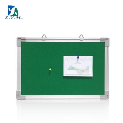 China Message Board Velvet Fabric Notice Boards for sale