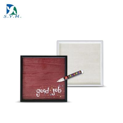 China Magnetic Or Non Magnet Are Available Home Decorative Office Magnetic Wall Embossed Note Paper Whiteboard for sale