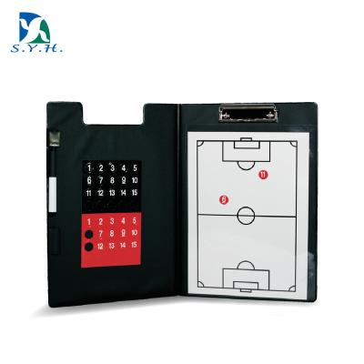 China Wholesale Sports Game PVC Magnetic Football Board Tactics A4 Clipboard Training Folder For Mastering Strategy for sale