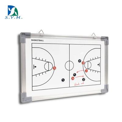 China Black And Whiteboard / Colored Aluminum Whiteboard Basketball Frame Tactical Board Tactic Coaching Board for sale