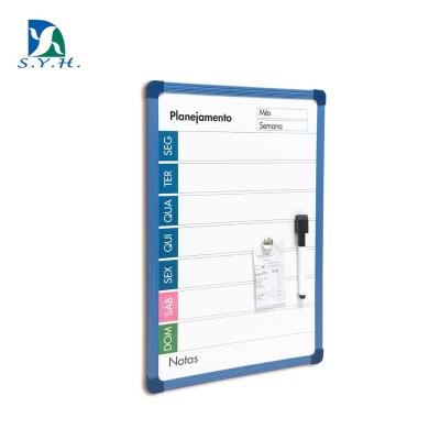 China Magnetic / Programmable Monthly Magnetic Schedule Note Planner White Board for sale