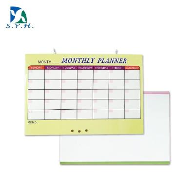 China Programmable/Magnetic POP Art Calendar Whiteboard for sale