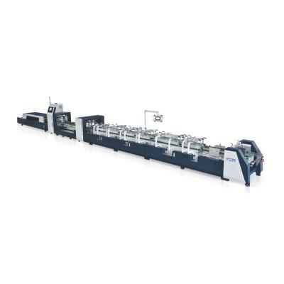 China Hot Sale Fx-800Bts Automatic Food Folder Gluer Machine 400M/Min High Speed ​​Folder Gluer Machine for sale