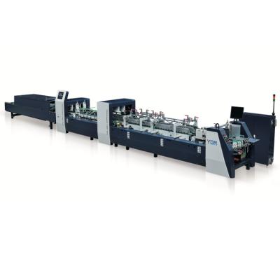 China Food New Arrival High Quality Box Making Machine High Speed ​​Automatic Stitching Folder Gluer Machine for sale