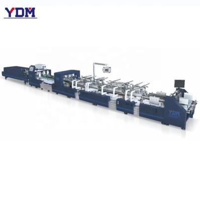 China Folding Food Lock Paper Box Folder Bottom Gluer Gluing Machine for sale