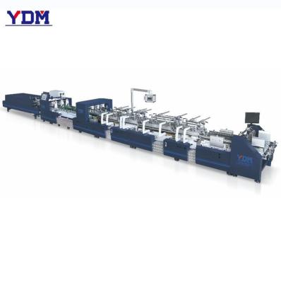 China Original St Series 2022 YDM Food Design Corrugated Cardboard Machine Glue Automatic Paper Folding Dispensing Machine for sale