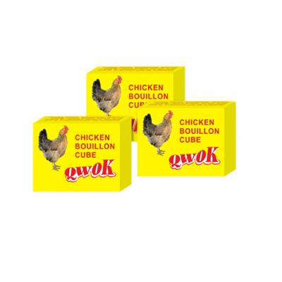 China PREMIUM DRY HALAL MEAT CHICKEN SEASONING CUBES SOUP CUBE CHICKEN SEASONING for sale