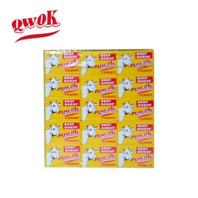 China Beef Flavor Dry HALAL Cube in Broth 10g/pc for sale