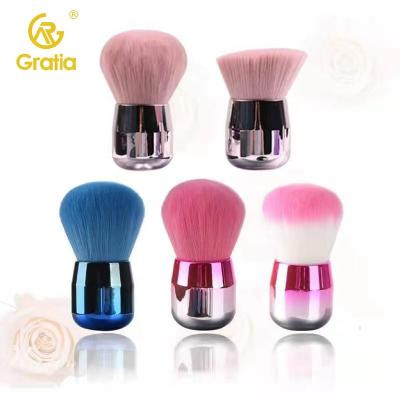 China Professional Salon Logo Private Label Face Makeup Custom Blush Powder Brush 5pcs Beauty Single Mushroom Head Makeup Brush for sale