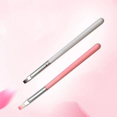 China Wholesale 1Pcs NAIL Professional Nail Art Carving Brush Nail Glue Phototherapy Brush Suitable for Salon UV Gel Nail Brush for sale