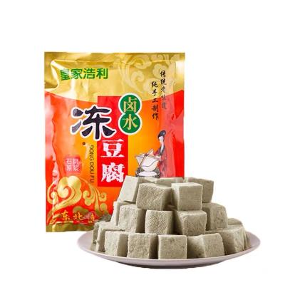 China China Factory Specialty Factory Direct Sales Authentic Frozen Hot Manual Frozen Black Bean Tofu Food for sale