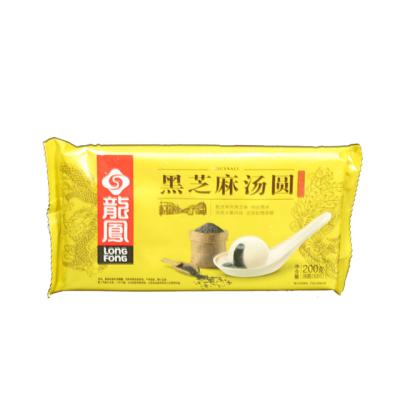 China FROZEN Festival Frozen Dessert Lantern Food Breakfast Sweet Dumplings with Black Sesame Seeds for sale