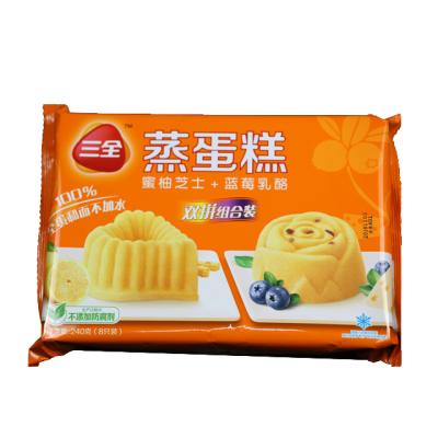 China FROZEN Grapefruit Blueberry Bread Pastry Occasional Snack Cake for sale