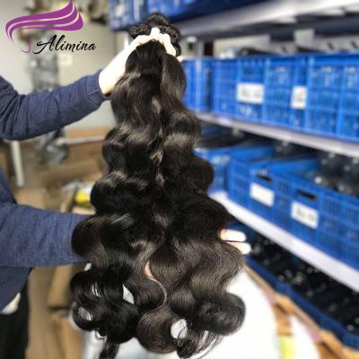 China Wholesale Alimina Brazilian Virgin 10A Mink Hair Weave Full End,Brazilian Full Cuticle Hair,Virgin Hair Extension for sale