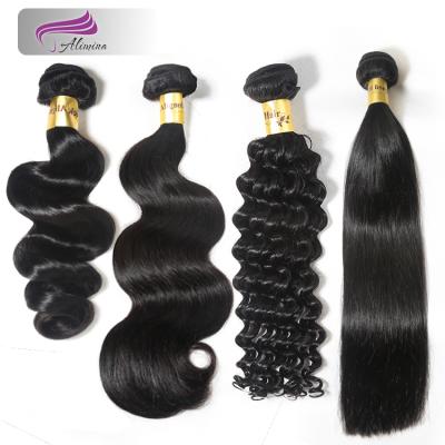 China Guangzhou Hair Factory Cheap Full End Cuticle Aligned Hair Weft Extension, Curly Hair Weave Free Samples, Brazilian Hairstyle Picture for sale