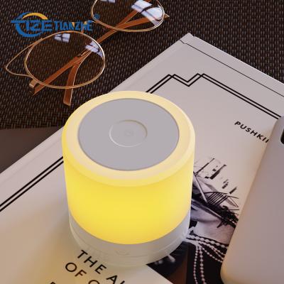 China Tize 1200mAh Handheld Modern Cute Led Night Lamp With Touch Button Color Changing Led Night Light For Kids for sale