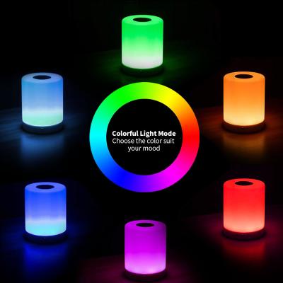 China Bedroom Tize Multi Colors Changing Besides Rechargeable Led Lamp Home Decorative Led Night Light Lamp for sale