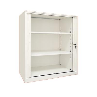 China Adjustable (Height) Tambour Office Door Roller Cabinet Steel Shutter Door Filing Cabinet with Brand Lock for sale