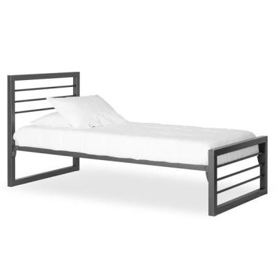 China (Size) adjustable single steel bed for army school hospital home metal bed for sale