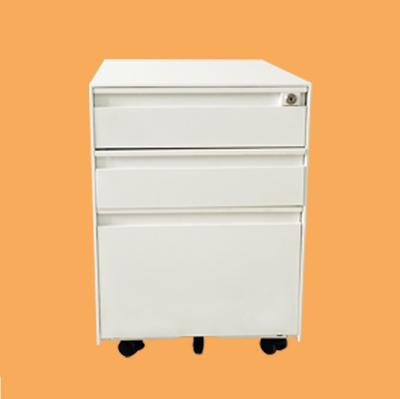 China (Size) 3 Drawer Adjustable High Quality Mobile Filing Cabinet for sale