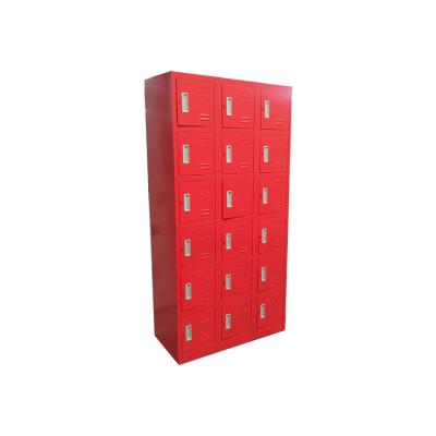 China Multi-Door 18 Adjustable Wardrobe Metal (Height) Door Steel Lockers For Home for sale