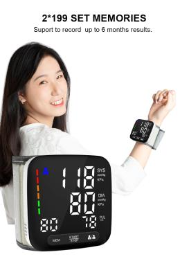 China Tragbarer Digital-Handgelenk-Blutdruck-Monitor-Gesundheit Sphygmomanometer genau zu verkaufen