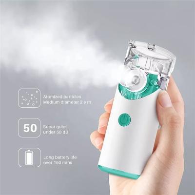 Cina Inalatore ultrasonico tenuto in mano ricaricabile Mesh Nebulizer For Children portatile del Usb in vendita