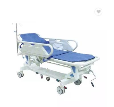 China Multipurpose ICU Stretcher Stainless Steel Hospital Transport Stretcher OEM for sale