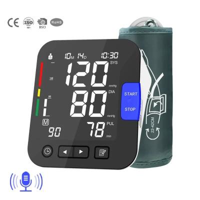 China Automatischer Arm-Sprach-Digital BP Monitor Kontrolldes maschinen-medizinischer Blutdruck-BP zu verkaufen